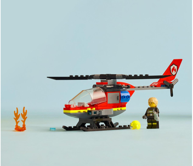 LEGO City 60411 Strażacki helikopter ratunkowy - 1202614 - zdjęcie 5